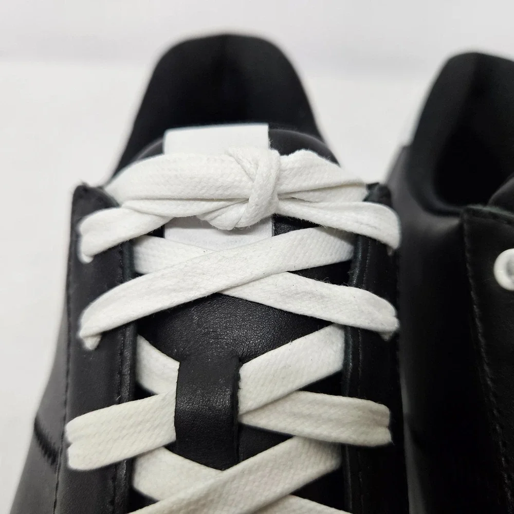 Cole Haan Grand Crosscourt Coaster Sneakers W32150 Black‎ White Women's Size 9